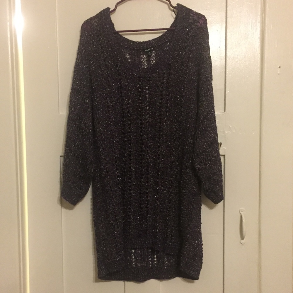 Metallic Sweater - Torrid